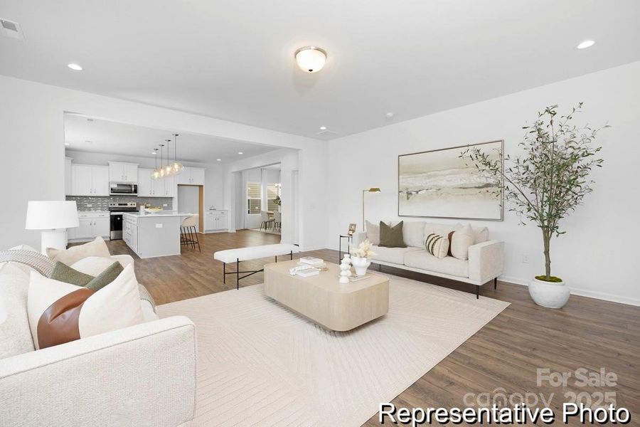 Furnished interior view inside a new home in Eagles Crest, Pageland (Image 11).