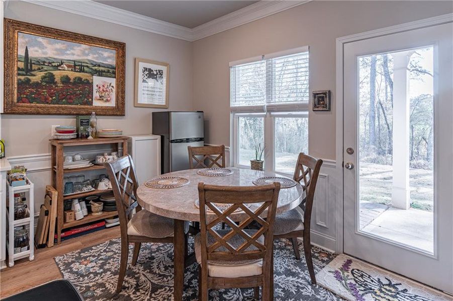 Furnished interior view inside a new home in Enclave at Brookside Crossing, Auburn (Image 30).
