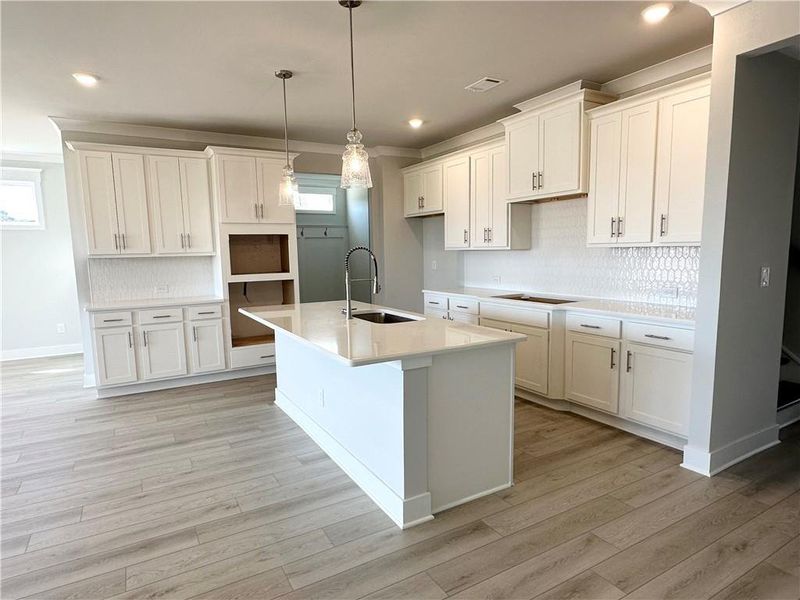Furnished interior view inside a new home in Summerlin, Winder (Image 11).