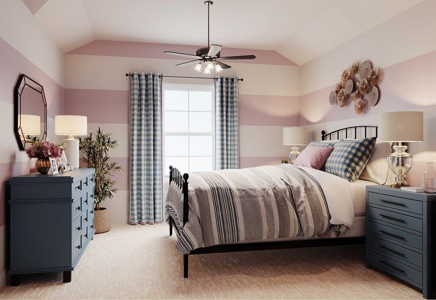 Representative furnished interior of a home built from the Marathon by Beazer Homes in Wildflower Ranch, Justin (Image 10).