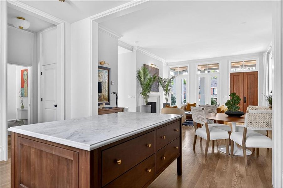 Furnished interior view inside a new home in Delmont, Atlanta (Image 30). Furnished interior view inside a new home in Delmont, Atlanta (Image 30).