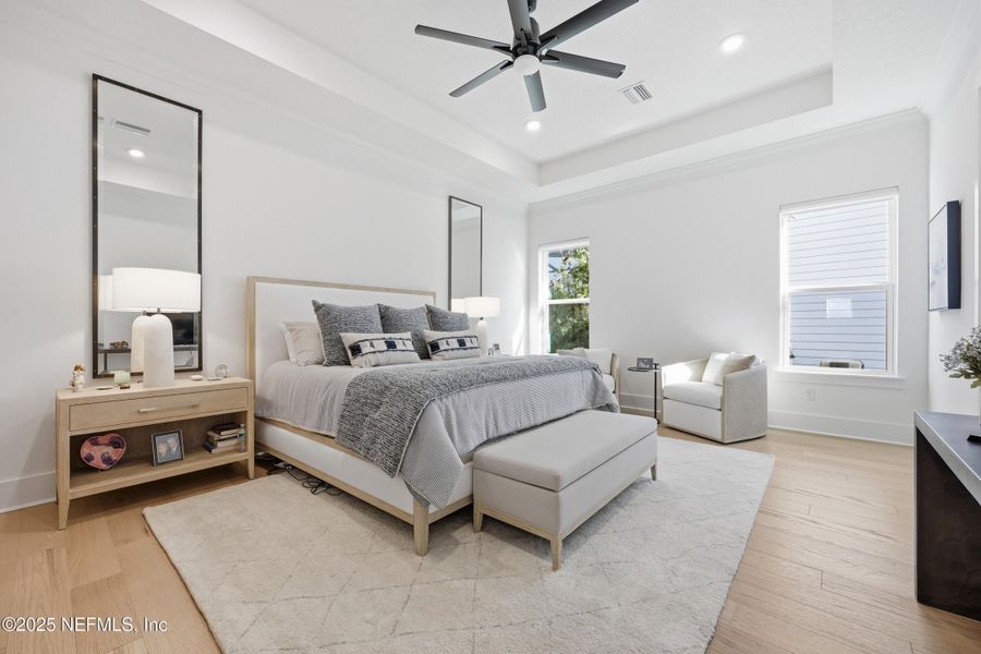 Furnished interior view inside a new home in , Jacksonville (Image 7).