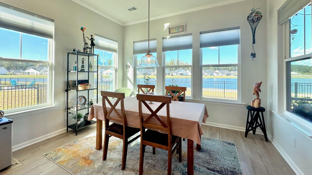 Furnished interior view inside a new home in , Summerville (Image 19). Furnished interior view inside a new home in , Summerville (Image 19).