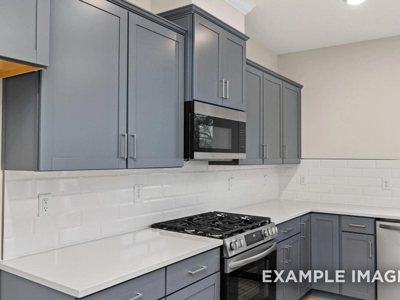 Furnished interior view inside a new home in Forestville Yard Townhomes, Knightdale (Image 6).