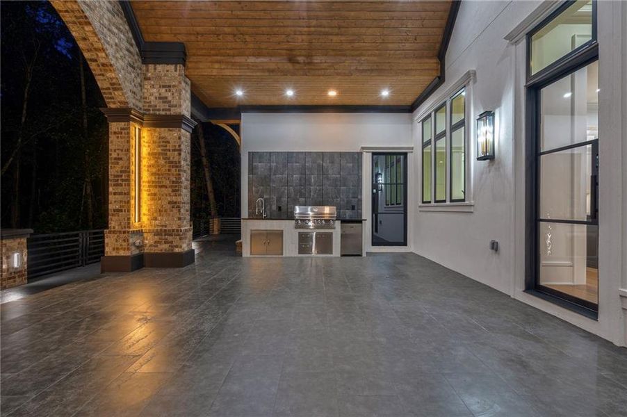 Exterior details and patio area of a home in , Loganville (Image 41). Exterior details and patio area of a home in , Loganville (Image 41).