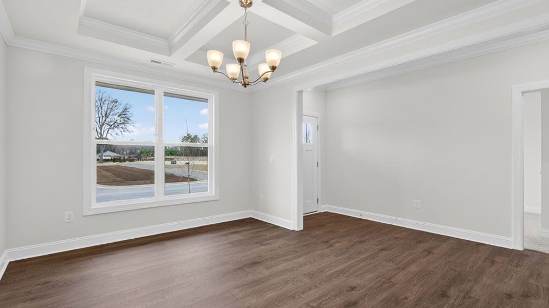 Spacious, unfurnished interior of a new home in Madden West, Fuquay Varina (Image 13).