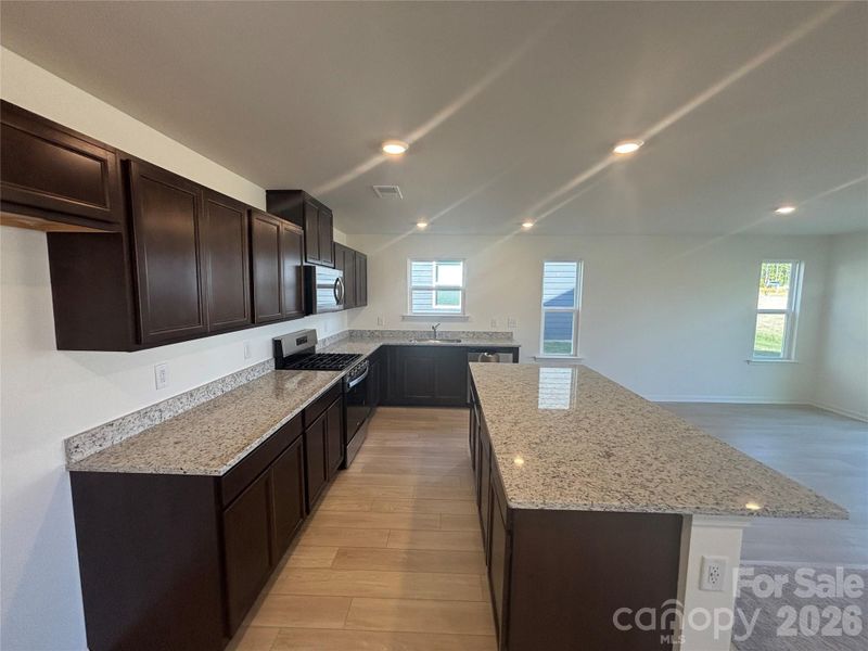 Furnished interior view inside a new home in Bellina, York (Image 6).