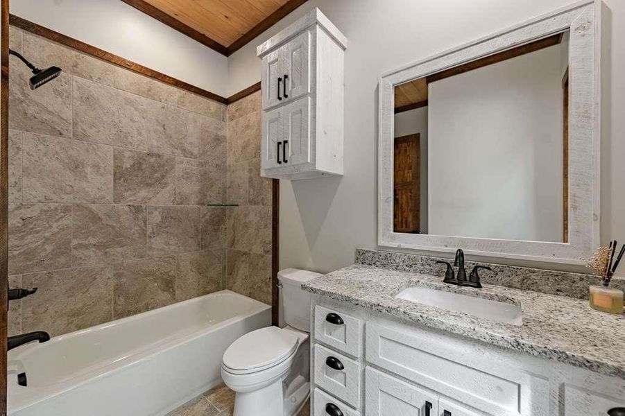 Furnished interior view inside a new home in , Blue Ridge (Image 18).