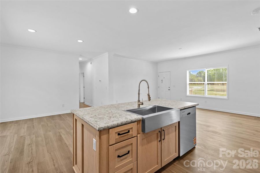 Furnished interior view inside a new home in , Catawba (Image 9).