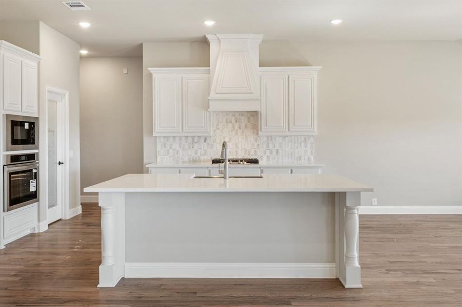 Furnished interior view inside a new home in East Oak Creek 50-55, Commerce (Image 7). Furnished interior view inside a new home in East Oak Creek 50-55, Commerce (Image 7).