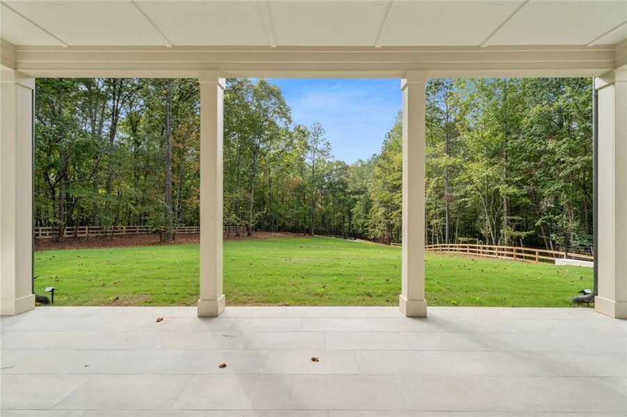 Exterior details and patio area of a home in , Alpharetta (Image 3).