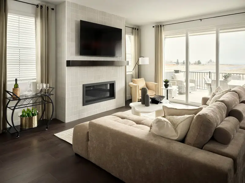 Furnished interior view inside a new home in Uplands, Westminster (Image 6).