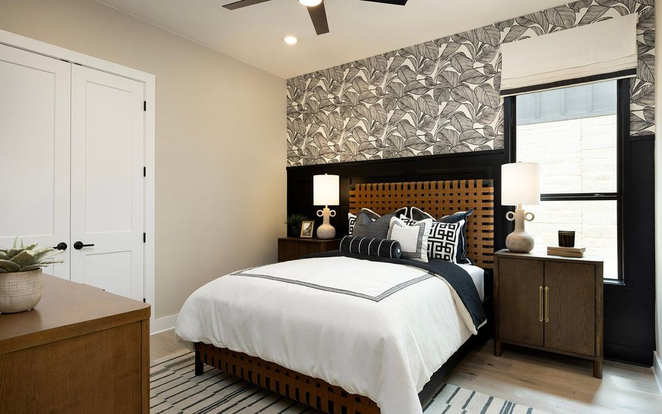 Representative furnished interior of a home built from the Champlain by Brookfield Residential in Kissing Tree, San Marcos (Image 4).