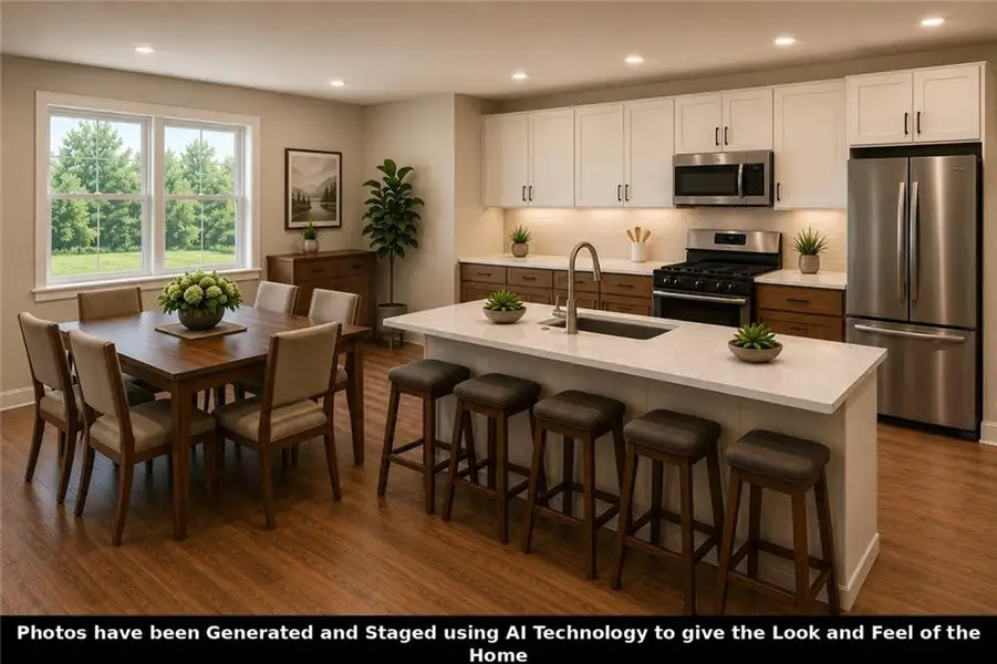 Furnished interior view inside a new home in Ferguson Corners, Emerson (Image 5).