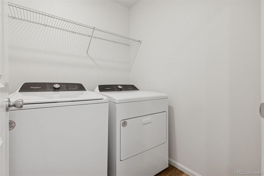 Upper Level: Laundry Room Upper Level: Laundry Room