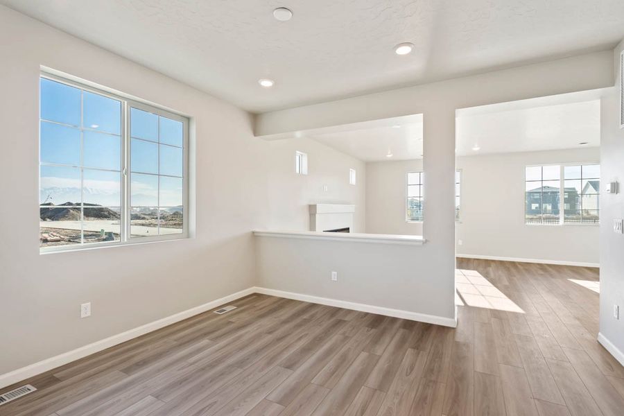 Spacious, unfurnished interior of a new home in Sky Ranch, Watkins (Image 20). Spacious, unfurnished interior of a new home in Sky Ranch, Watkins (Image 20).