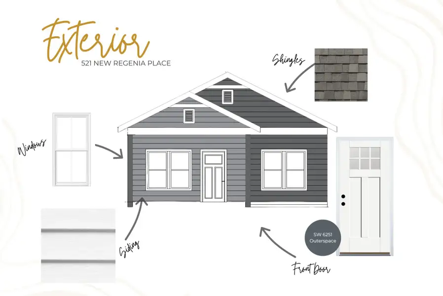 Sample of building materials used in homes in , Holly Hill (Image 6). Sample of building materials used in homes in , Holly Hill (Image 6).