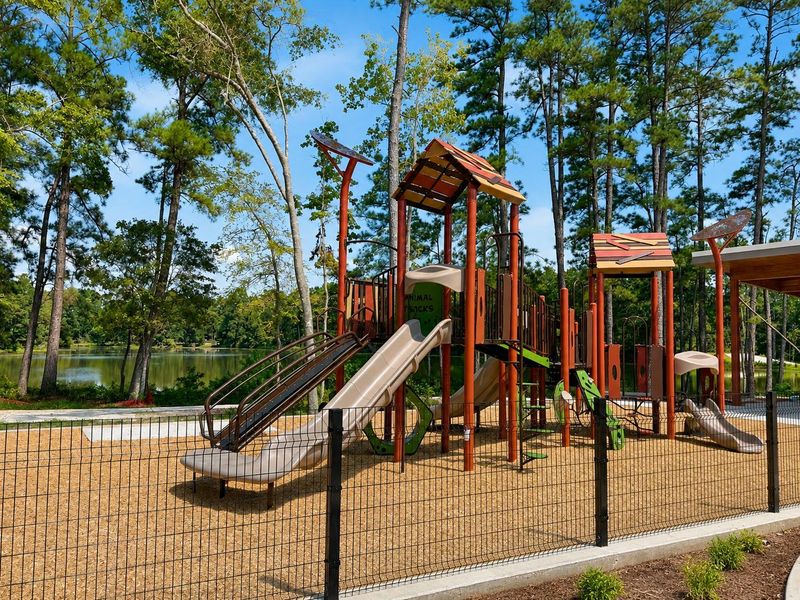Neighborhood park and playground located directly across from the home, offering a convenient place to play, relax, and enjoy the outdoors.