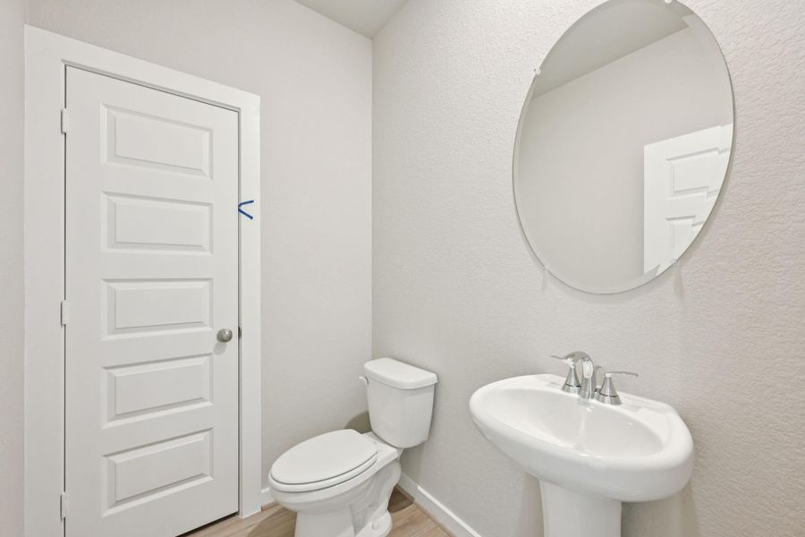 Furnished interior view inside a new home in Sundance Cove - Premier Series, Crosby (Image 15).