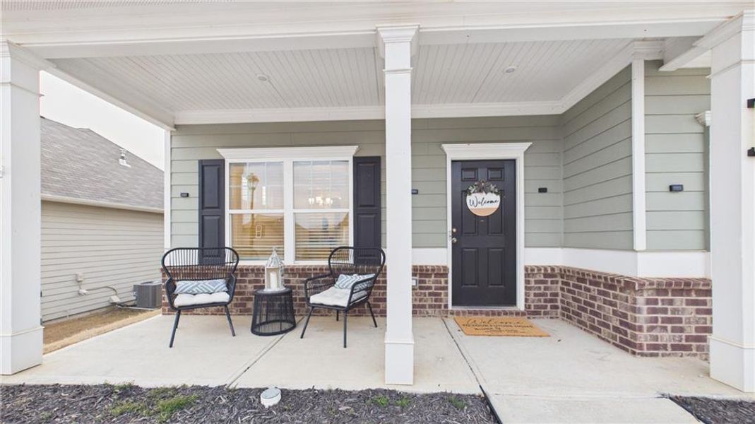 Exterior details and patio area of a home in , Cartersville (Image 3).