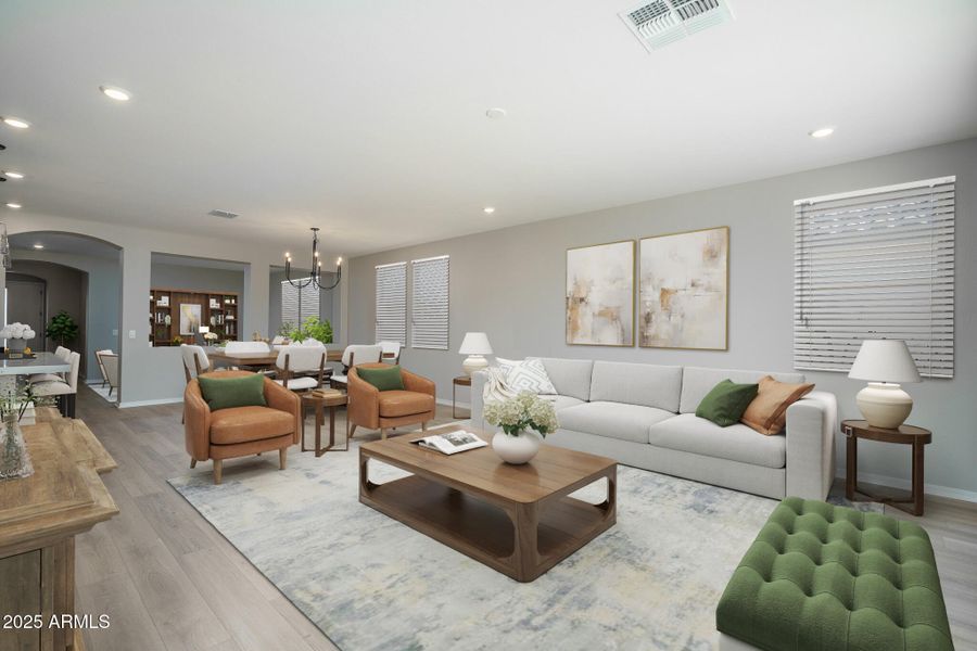 8VS) GREAT ROOM TO DINING 8VS) GREAT ROOM TO DINING