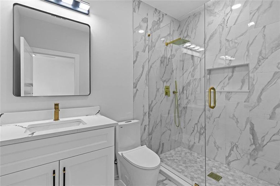 Furnished interior view inside a new home in , Loganville (Image 15).