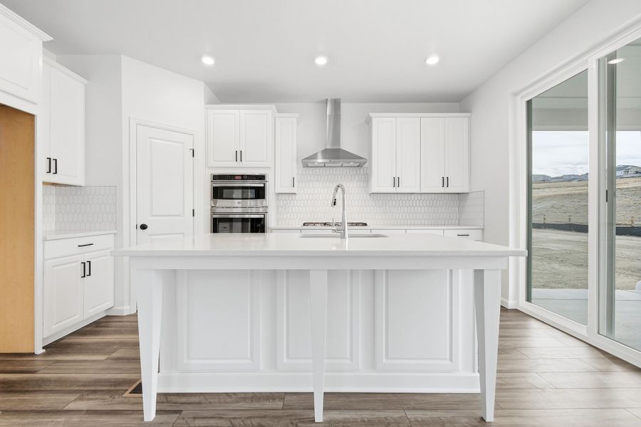 Furnished interior view inside a new home in The Town Collection at Independence, Elizabeth (Image 7). Furnished interior view inside a new home in The Town Collection at Independence, Elizabeth (Image 7).