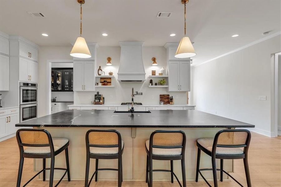 Furnished interior view inside a new home in , Dallas (Image 16).