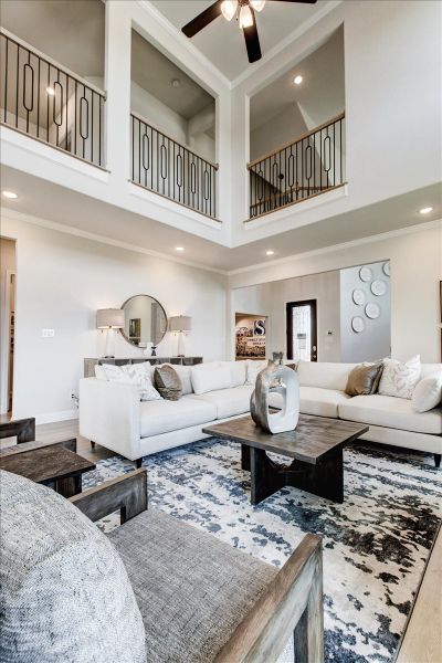 Representative furnished interior of a home built from the Dublin by Sandlin Homes in Lakesong, Midlothian (Image 52). Representative furnished interior of a home built from the Dublin by Sandlin Homes in Lakesong, Midlothian (Image 52).