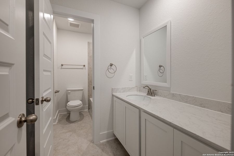 Furnished interior view inside a new home in Buffalo Crossing – New Phase Now Preselling, Cibolo (Image 14).