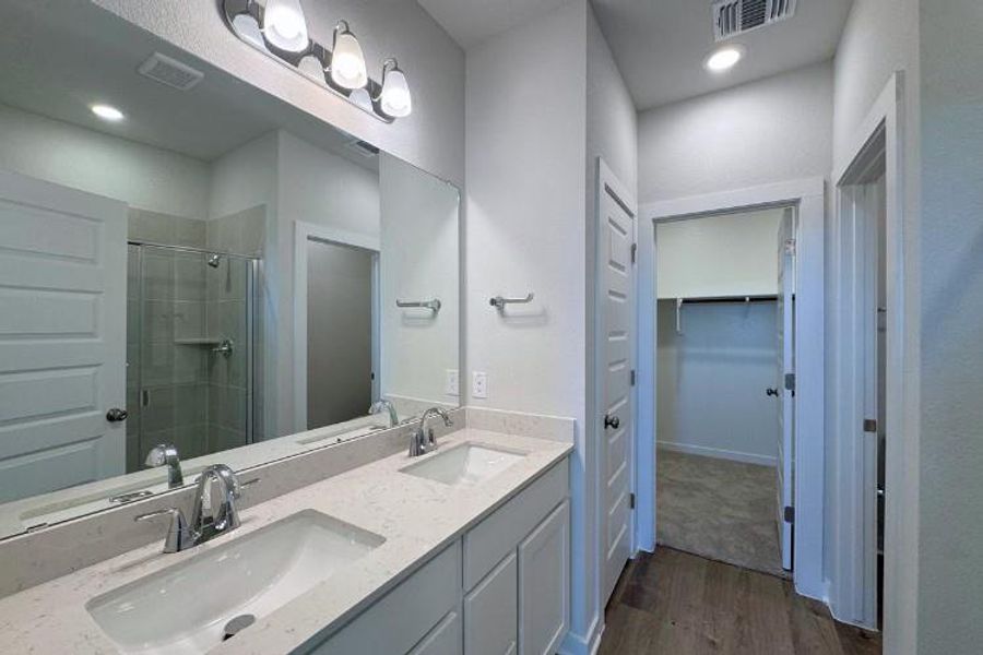 Furnished interior view inside a new home in Eastwood at Sonterra, Jarrell (Image 6).