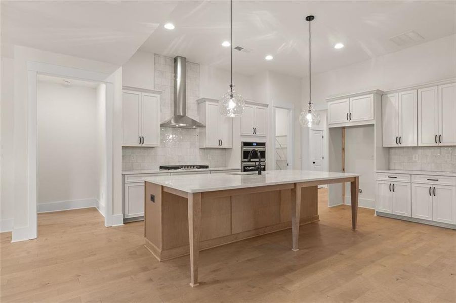 Furnished interior view inside a new home in Soleil Summit Chase, Snellville (Image 11).