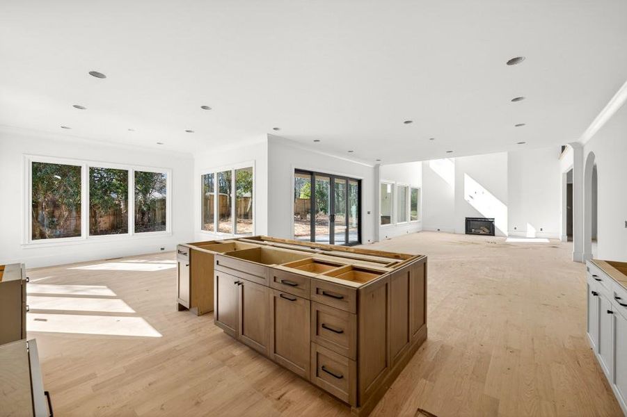 In-progress construction of a new home in , Marietta, GA (Image 16).