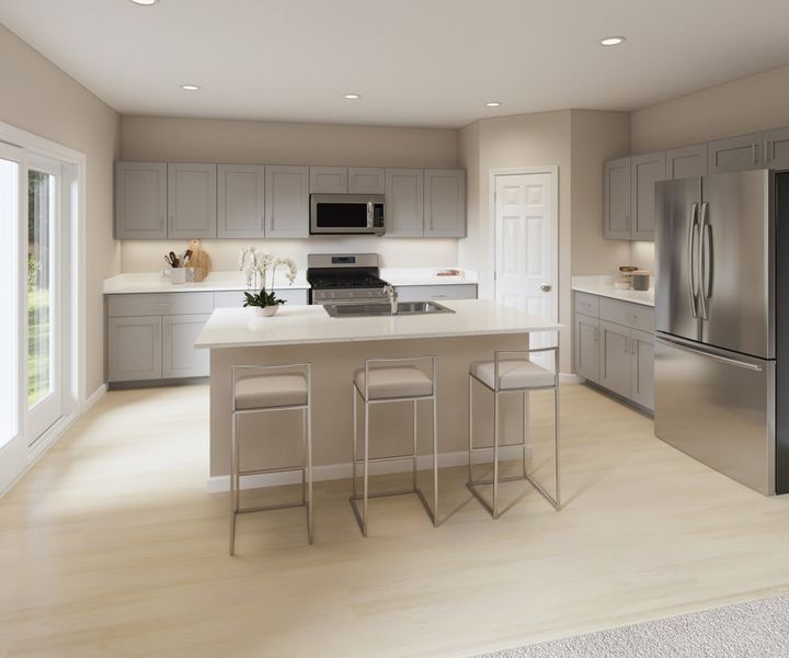 Furnished interior view inside a new home in Pasadena Ridge, Pasadena Hills (Image 9).