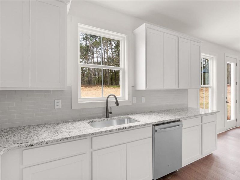 Furnished interior view inside a new home in , Mansfield (Image 8).
