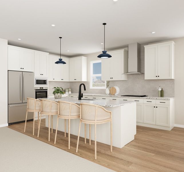 Furnished interior view inside a new home in Montana Vista - Summit: Summit, Buckeye (Image 13).