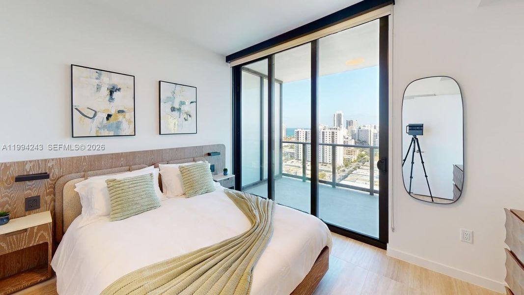 Furnished interior view inside a new home in , Miami Beach (Image 6).