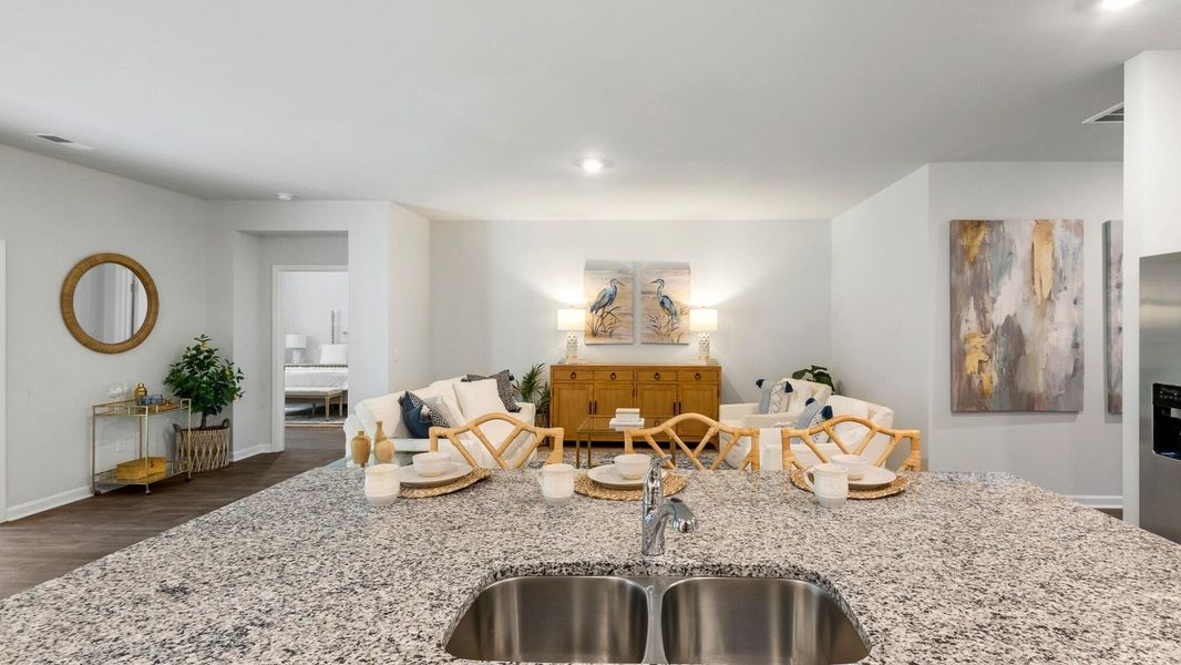 Furnished interior view inside a new home in Hillcrest, Ravenel (Image 17).