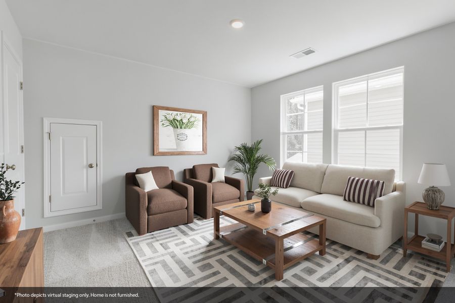 Furnished interior view inside a new home in Ellington, Elgin (Image 12).