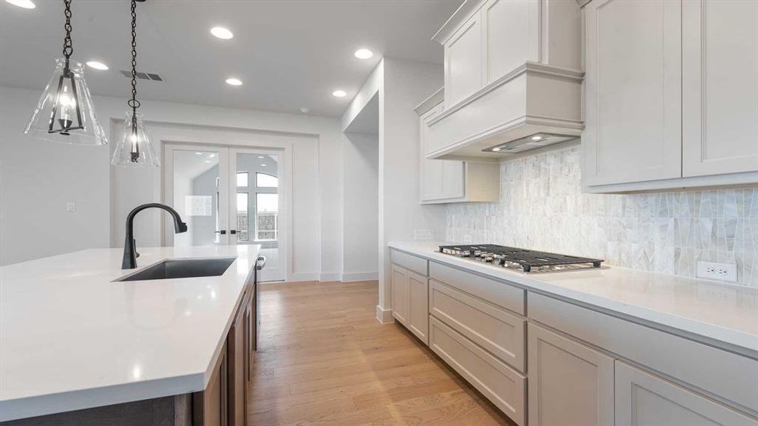 Furnished interior view inside a new home in Mosaic 50', Celina (Image 9). Furnished interior view inside a new home in Mosaic 50', Celina (Image 9).