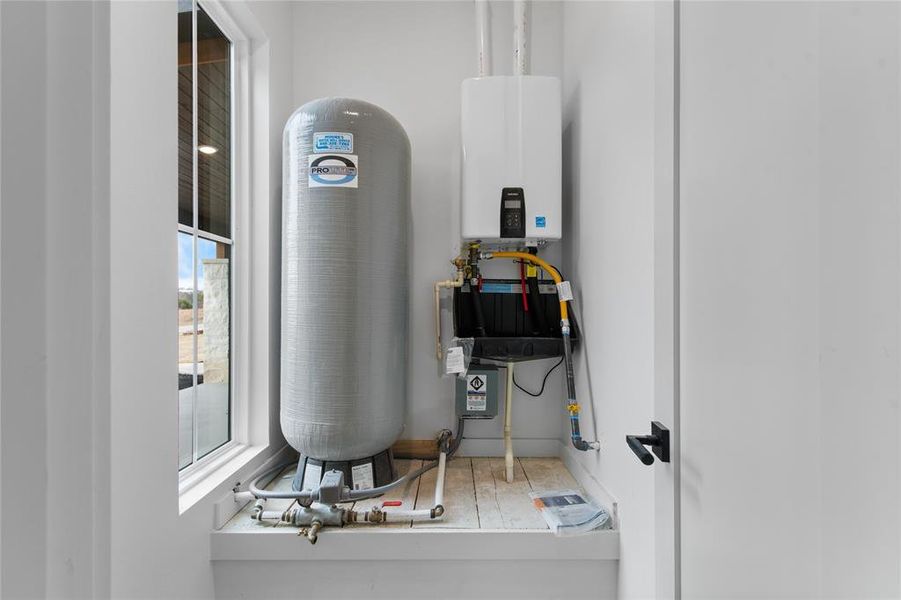 Close-up of interior finishes inside a home in , Cresson (Image 21).