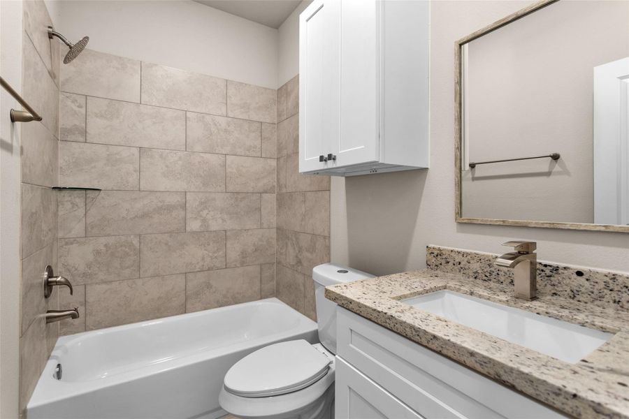 Furnished interior view inside a new home in , Willis (Image 7).