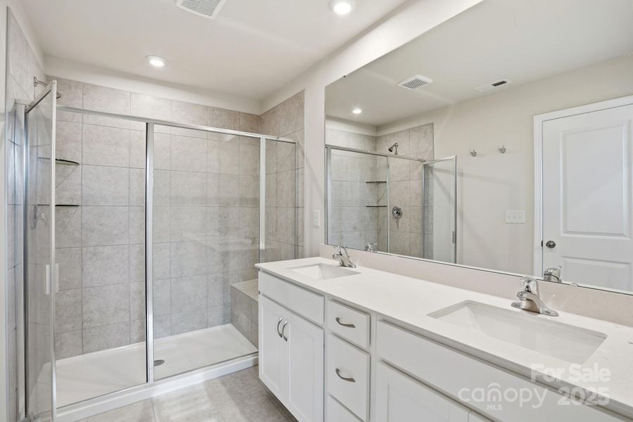 Furnished interior view inside a new home in , Charlotte (Image 4).