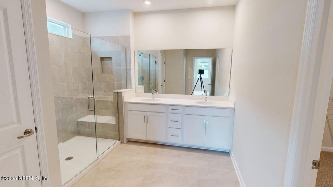 Furnished interior view inside a new home in Lakes at Bella Lago, Green Cove Springs (Image 10).