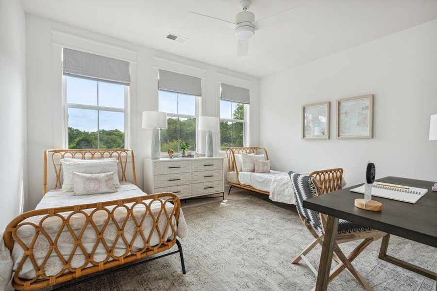 Furnished interior view inside a new home in Miller's Crossing, Johns Island (Image 10).