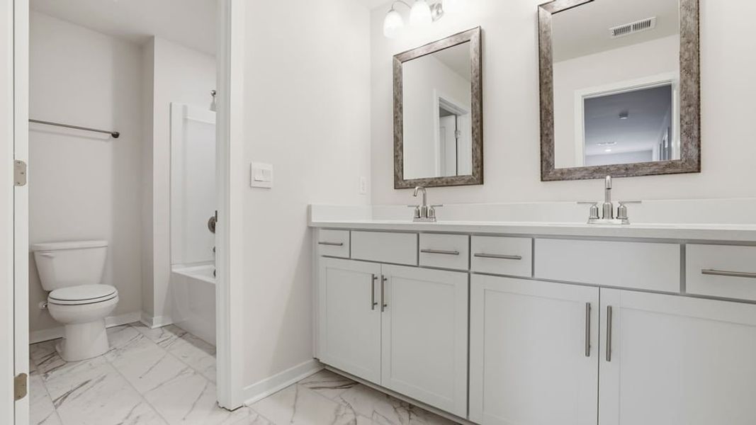 Furnished interior view inside a new home in Seven Oaks, Greenwood (Image 11). Furnished interior view inside a new home in Seven Oaks, Greenwood (Image 11).