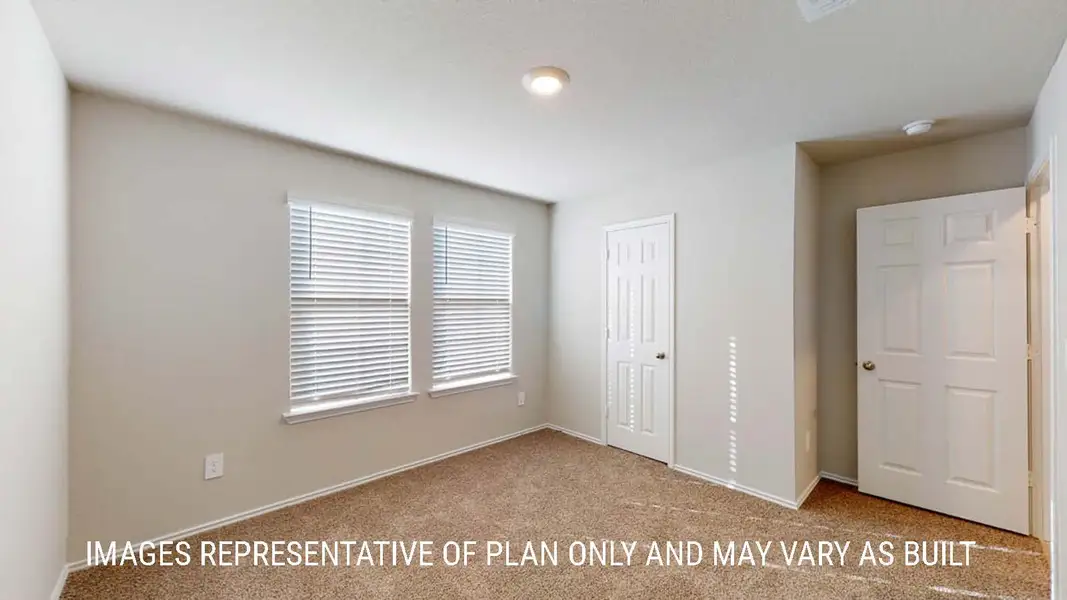 Representative unfurnished interior of a home built from the Texas Cali by D.R. Horton in Mitchell Farm, Killeen (Image 16).