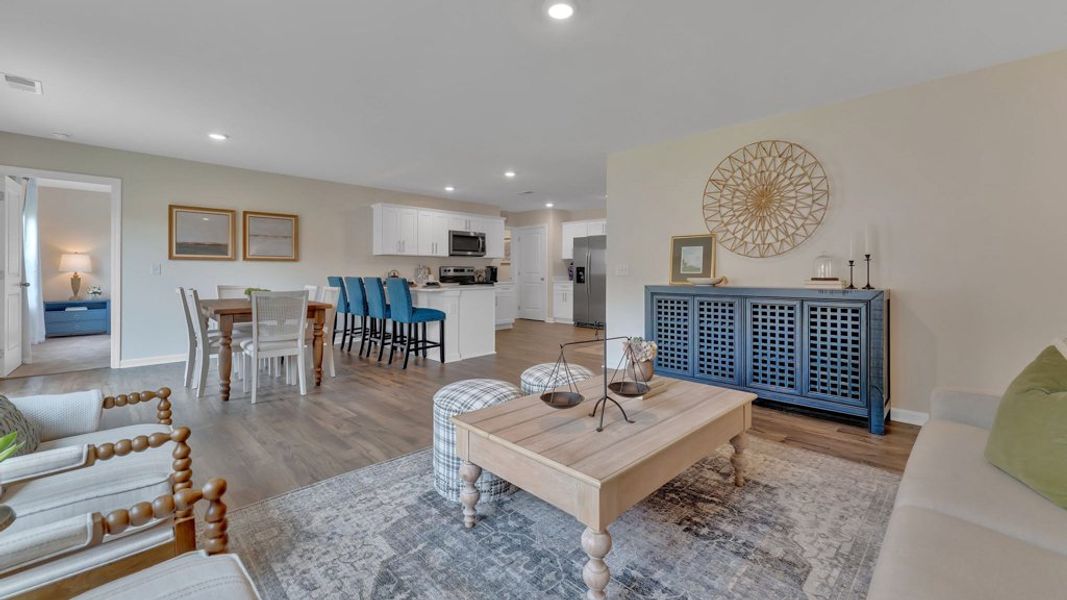 Furnished interior view inside a new home in Belhaven, Knoxville (Image 4).