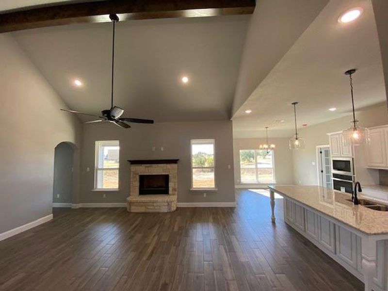 Spacious, unfurnished interior of a new home in , Azle (Image 18). Spacious, unfurnished interior of a new home in , Azle (Image 18).