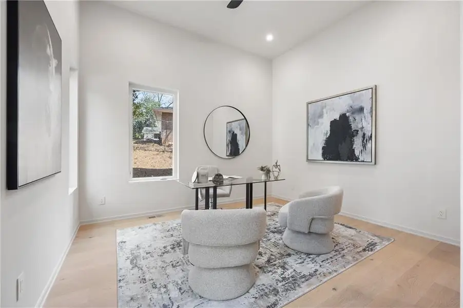 Furnished interior view inside a new home in , Sandy Springs (Image 33).